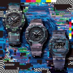 Orologio Casio g-shock mod. glitch serie GA-2200NN-1AER