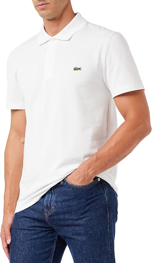 Polo lacoste bianca uomo hotsell